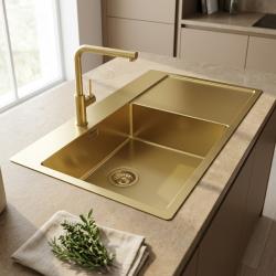 gold-kitchen-sink-double-basin-modern-design